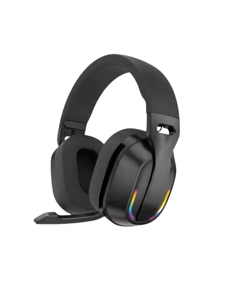 Wireless Oyuncu Kulaklığı RGB Işıklı Uzun Bataryalı Mikrofonlu Headset