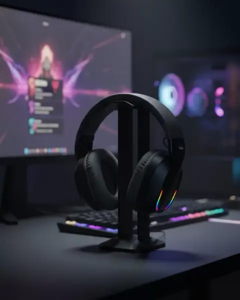 Kablosuz Oyuncu Kulaklığı RGB Aydınlatmalı Bluetooth Mikrofonlu Gaming Headset