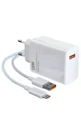 Turbo Hızlı Şarj Destekli 120W USB-C Şarj Seti
