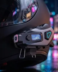 Kask İçi Bluetooth Kulaklık Kamera Özellikli Uzun Pil Ömrü ve Su Geçirmez