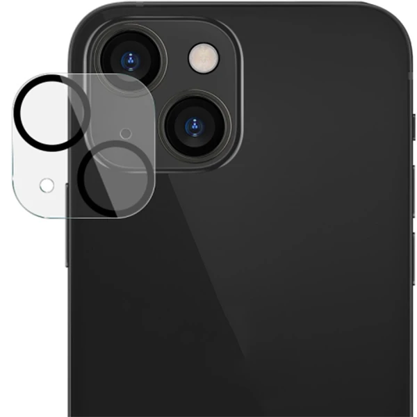 ALLY İPhone 13-13 Mini 3D Full Tempered Glass Cam Kamera Koruyucu-(5775)