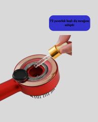 Mikro Akım Teknolojili Elektrikli Saç Masaj Fırçası Yağ Uygulamalı