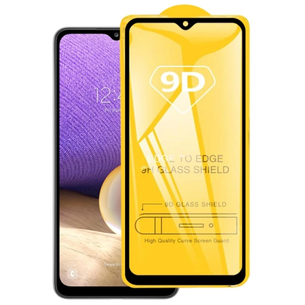 Ally SM Galaxy A32 Full Glue-Tempered Cam Ekran Koruyucu-(5775)