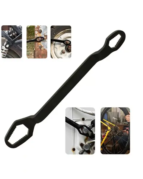 Çift Taraflı Evrensel Çoklu Anahtar 6 22 mm Kaymaz Tasarım Yüksek Tork ve Dayanıklı Çelik