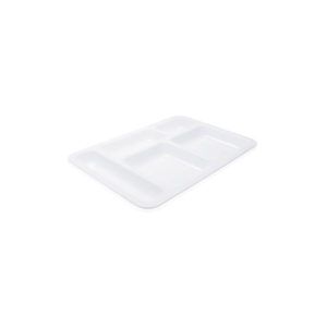 Tabldot Tepsi̇ 4+1 Göz 28 X 40 Cm PC Beyaz
