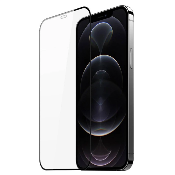 Dux Ducis iPhone 12 Pro Max 6.7inç Tempered Cam Ekran Koruyucu 10D Full Kaplama-(5775)