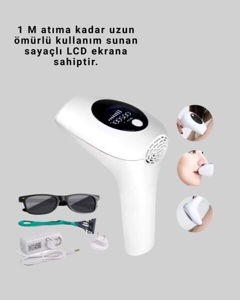 Hasuba IPL Lazer Epilasyon Cihazı HS-262 5 Enerji Kademeli