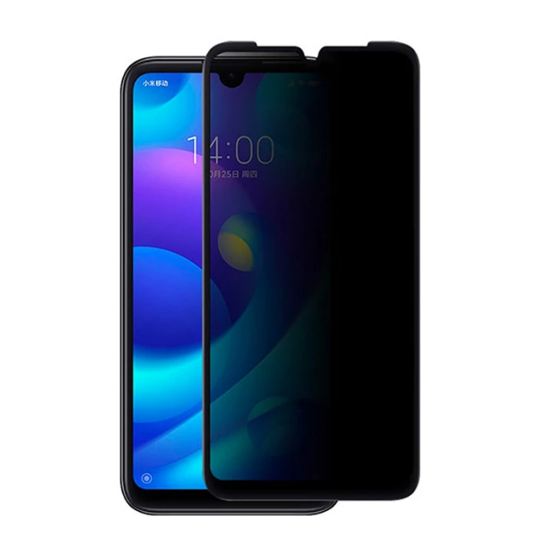 Xiaomi Mi Play 3D Privacy Gizlilik 3d Full Kırılmaz Cam Koruyucu Anti-Spy-(5775)