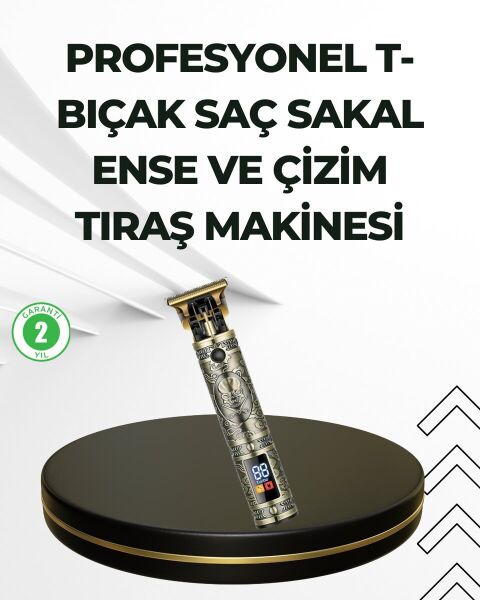 Su Geçirmez Daling Saç ve Sakal Tıraş Makinesi