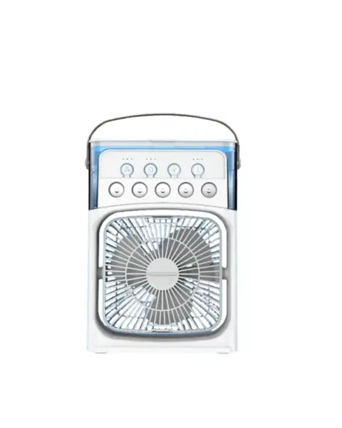 Taşınabilir 3'ü 1 Arada Mini Fan | Nemlendirici + Soğutucu + Gece Lambası Yeni Nesil