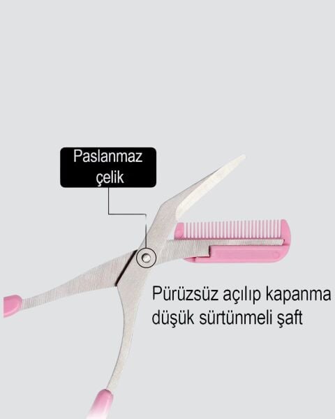 Kaş Şekillendirme Makası Taraklı – Hassas ve Güvenli Kesim