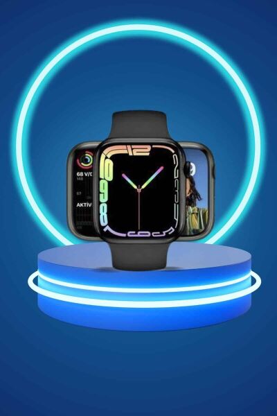 Yeni Nesil Akıllı Saat ve Ucuz Kaliteli Bluetooth Kablosuz Kulaklık Amoled Ekran