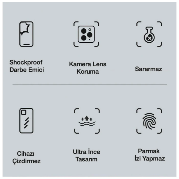 iPhone 12 Pro Max 6.7inç Kamera Korumalı Çiçek Desenli Silikon Kılıf-(5775)