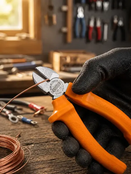 Ergonomik Saplı Hassas Kesim Sunan Dövme Çelik Yan Keski