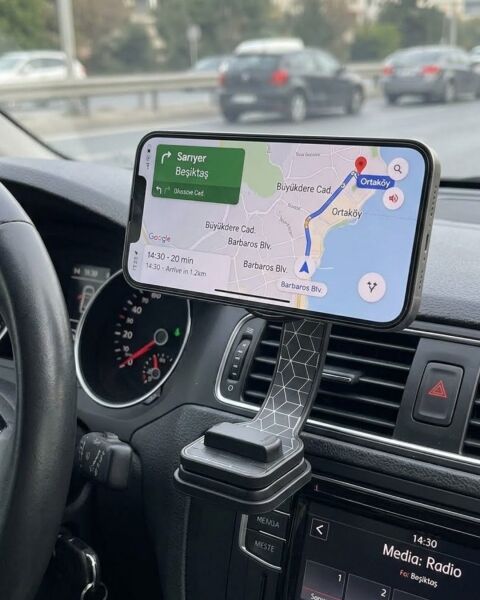 Dashboard Manyetik Telefon Tutucu Ayarlanabilir Telefon Standı