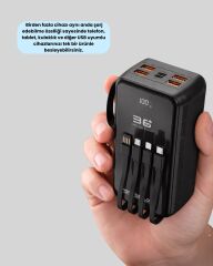 Hızlı Şarj Destekli Powerbank Tüm Cihazlarla Uyumlu