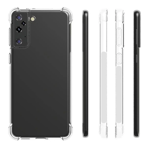 SM Galaxy S21 Plus S30 Plus Shockproof Darbe Emici Silikon Kılıf-(5775)