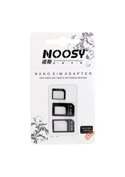 Noosy Nano Ve Micro Sim Kart Adaptörü-(5775)