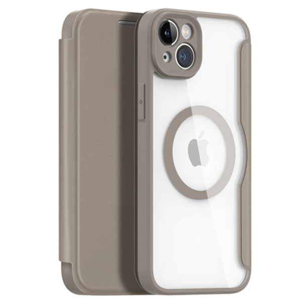 Dux Ducis iPhone 14 6.1 Kılıf Skin X Pro Series MagSafe Kapaklı Kılıf Folio Case-(5775)