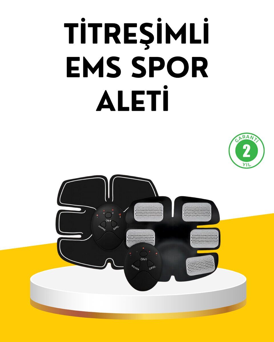 Orijinal 2025 EMS Titreşimli Kas Çalıştırma Cihazı Evde Spor İçin A Kalite