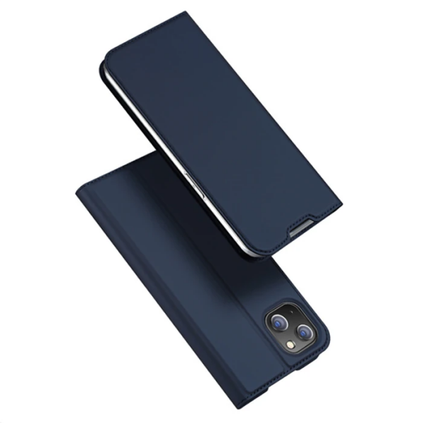 Dux Ducis iPhone 14 Plus 6.7 Kılıf Skin Pro Series Flip Cover Kapaklı Kılıf-(5775)