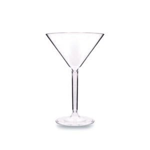 Premium Martini Bardaği 200 Ml PC Beyaz