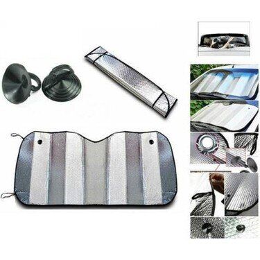 Araç Ön Cam Katlanabilir Güneşlik Isı Yansıma Önleyici Dacia Duster Honda Civic Ford Focus Skoda Superb