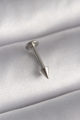 316L Çelik Gümüş Renk Çivi Model Piercing 5886