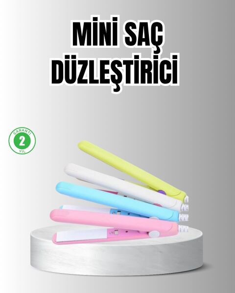 Taşınabilir Seramik Kaplama Mini Saç Düzleştirici – Seyahat ve Günlük Kullanım İçin İdeal