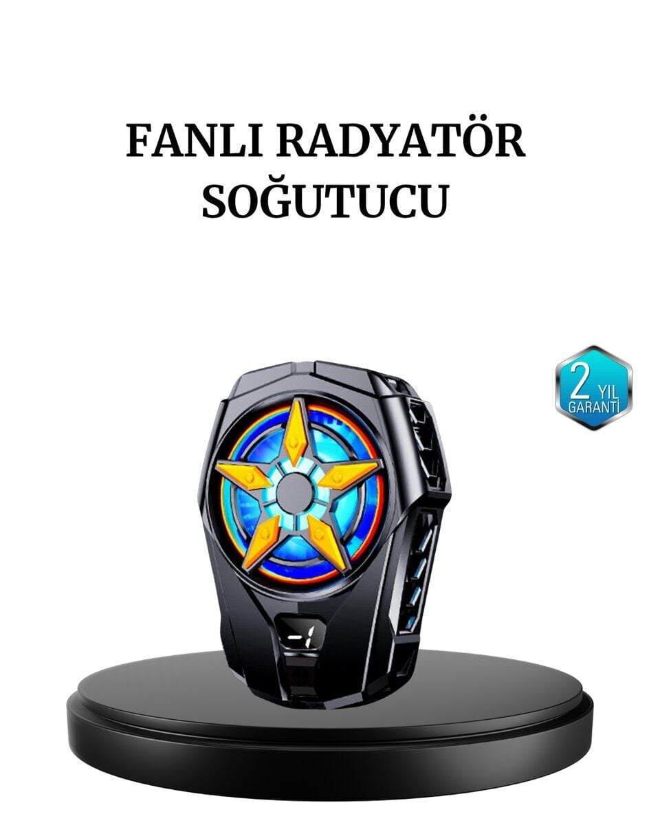 Şarj Edilebilir Telefon Soğutucu Fan – Taşınabilir Sessiz ve Güçlü Oyun Soğutucusu