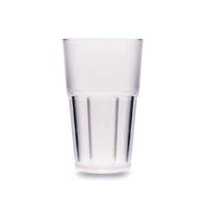 Premium Kumlu Bardak 400 Ml PC Şeffaf