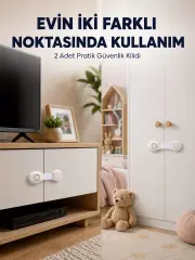 2'li Çocuk Güvenlik Kilidi Ev İçi Koruma Seti