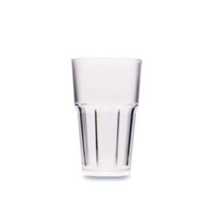 Premium Kumlu Bardak 300 Ml PC Şeffaf