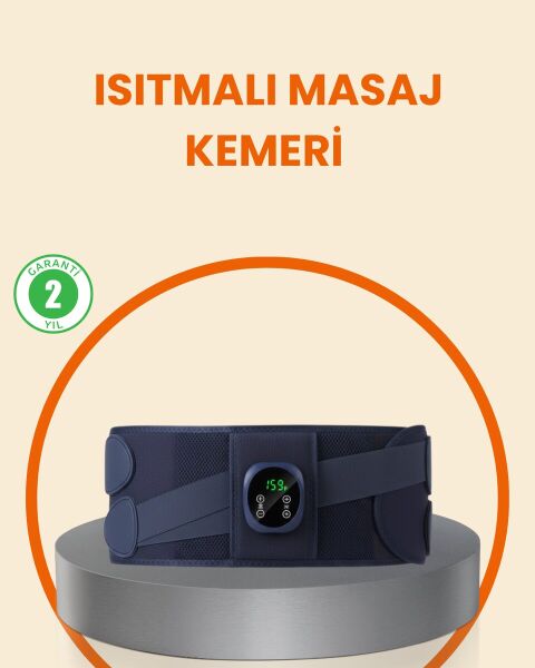 Bel Boyun Karın Masajı İçin Çok Amaçlı Masaj Kemeri