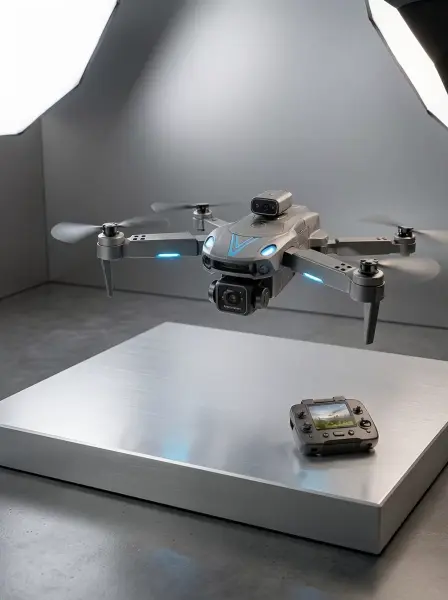 Uzaktan Kumandalı Çift Kameralı Hobi ve Fotoğraf Drone'u