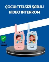 Çocuklar İçin Video Görüşmeli Walkie Talkie Uzun Mesafe İletişim