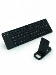 Bluetooth Katlanabilir Klavye USB-C Şarjlı 3 Cihaz Bağlantılı Taşınabilir Klavye