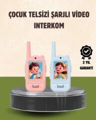 Görüntülü Walkie Talkie Çocuklar İçin Video İnterkomlu Oyuncak