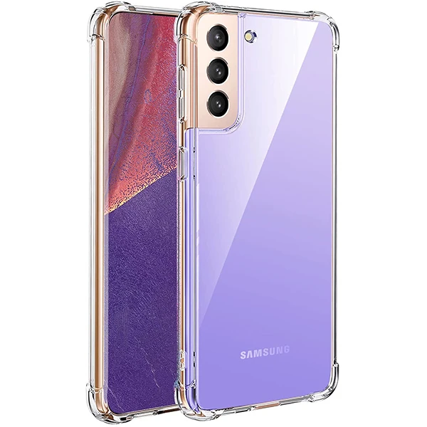 SM Galaxy S21 - S30 Anti-Drop Shockproof Darbe Emici Silikon Kılıf-(5775)