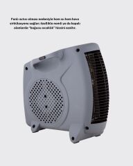 Güvenli Elektrikli Fanlı Isıtıcı Termostatlı Hızlı Isıtma