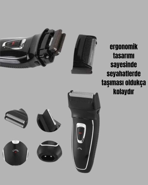 İnce Detay Başlıklı Çok Amaçlı Tıraş Makinesi