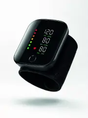 Şarjlı Bilekten Dijital Tansiyon Ölçer Geniş LCD Ekranlı