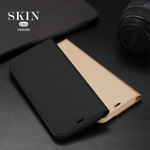 DUX DUCİS İPhone 12/ 12 Pro Kılıf Kapaklı Flip Cover Kılıf Skin Pro Series Kılıf-(5775)