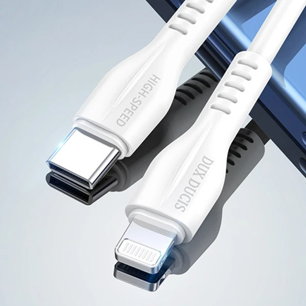 DUX DUCİS İPhone 20W Hızlı Şarj İPhone 14 13- 1211 Şarj Kablosu 1metre-(5775)