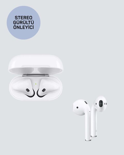 iPhone 11 12 13 14 15 Uyumlu Bluetooth Kulaklık Gürültü Engelleyici HD Mikrofonlu
