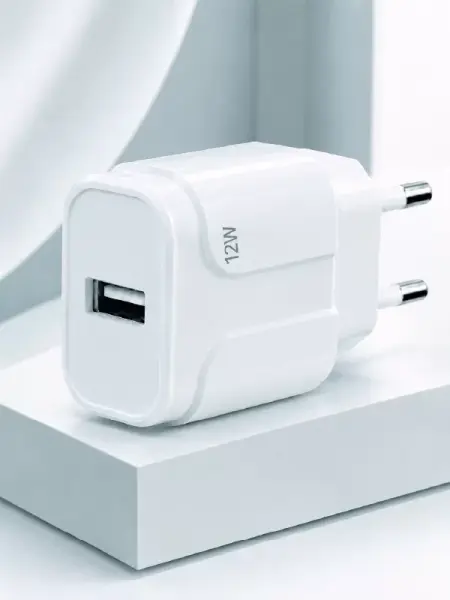 12W USB Şarj Adaptörü Ev ve Ofis Kullanımına Uygun