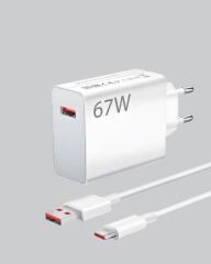 67 Watt Type C Hızlı Şarj Cihazı OnePlus 7 8 9 10 Uyumlu