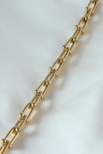 316L Çelik Gold Renk Tifany Model Kadın Bileklik 5886