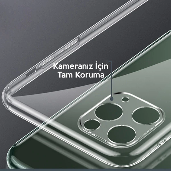 Ally İPhone 11 Pro Max 6.5 İnch Kamera Korumalı Silikon Kılıf-(5775)