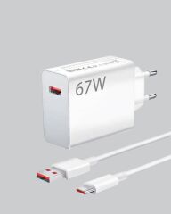 67 Watt Turbo Destekli Şarj Cihazı Honor 50 70 90 Uyumlu